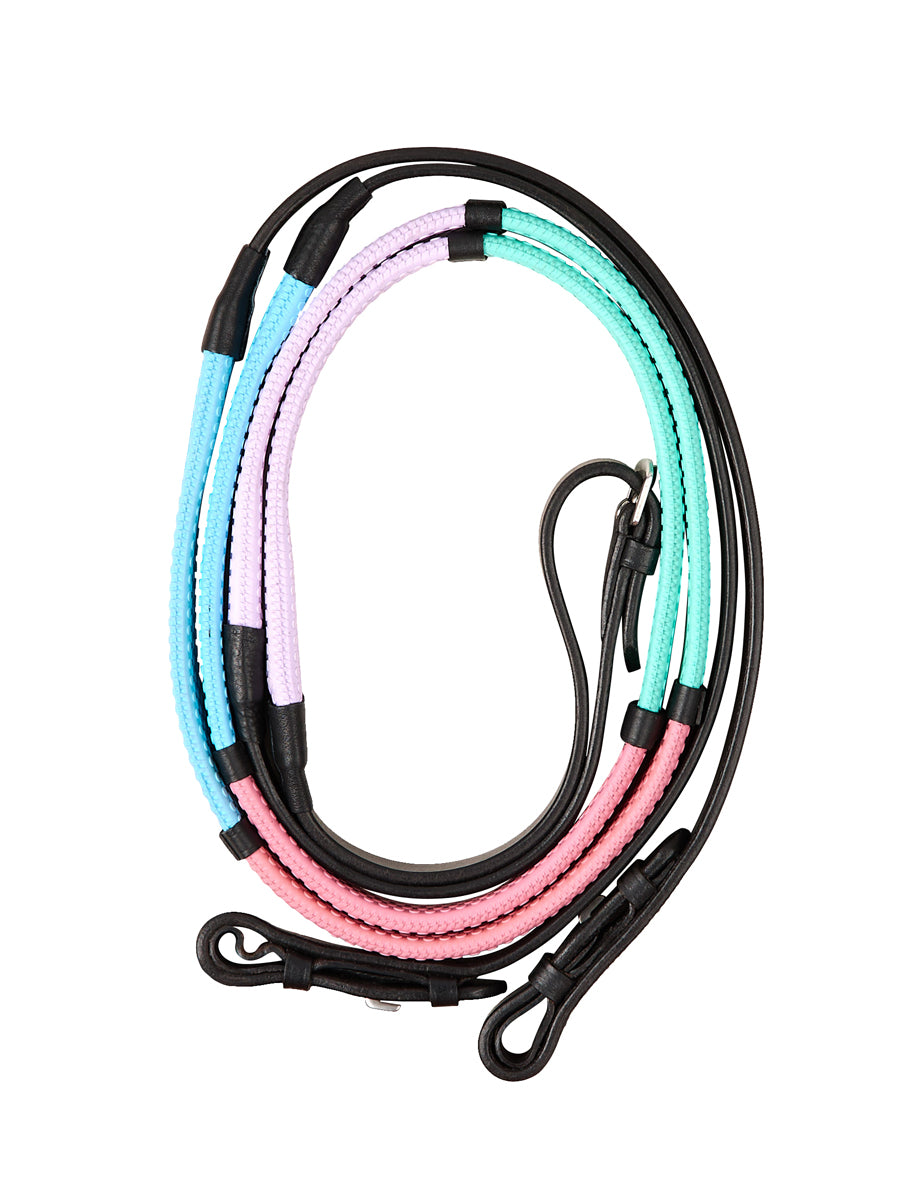 Dublin Pastel Rainbow Reins
