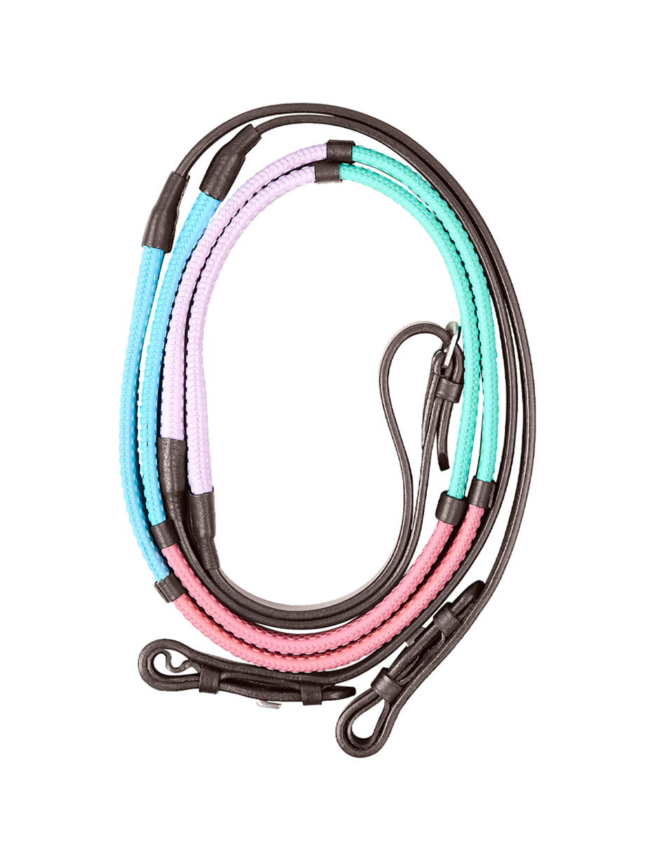 Dublin Pastel Rainbow Reins